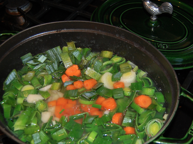 Leek and Potato Soup Julia Child Peasant Dishes and Retirement Savings