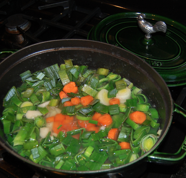 Leek and Potato Soup Julia Child Peasant Dishes and Retirement Savings