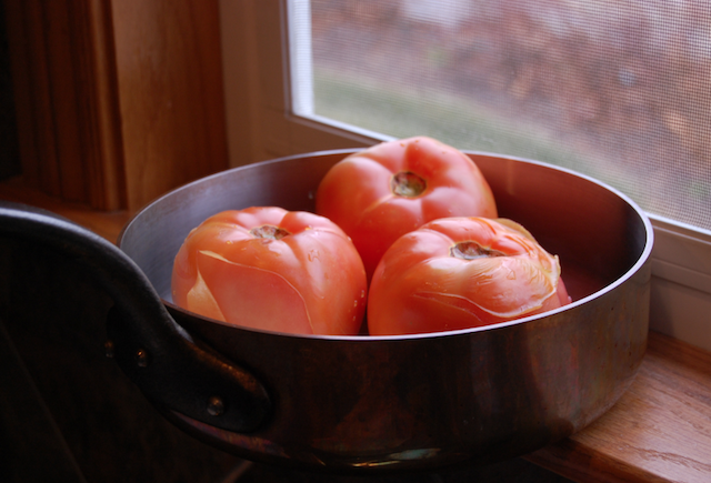 Skins Peeling Off Tomatoes