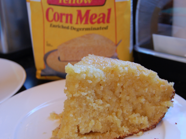 Deep Dish Corn Bread Cooked In Dutch Oven