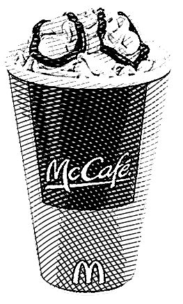 McDonald's Coffee Engraved Joshua Kennon