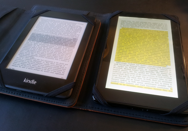 Kindle Fire vs Kindle Paperwhite