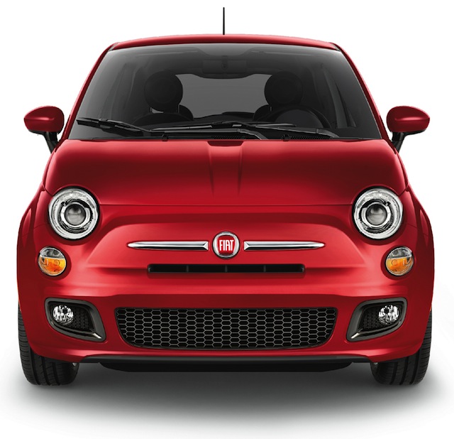 New 2012 Fiat 500 in Rosso Brillante