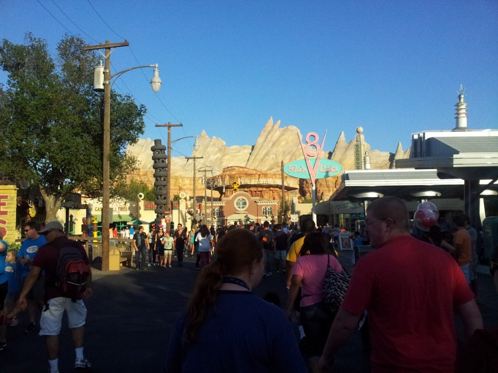 Cars World in Disney California Adventure