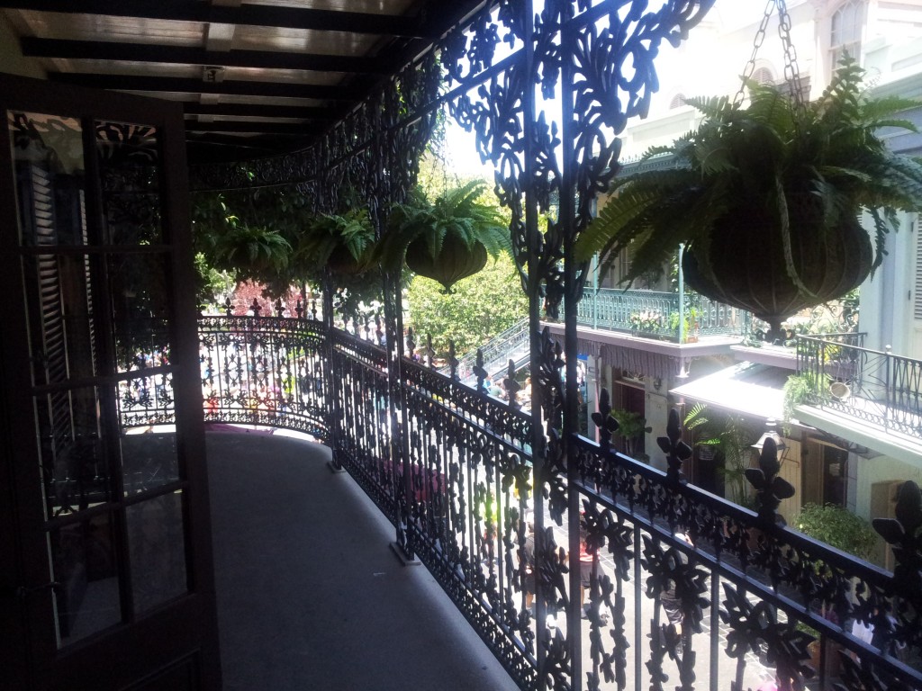 Club 33 Balcony Disneyland