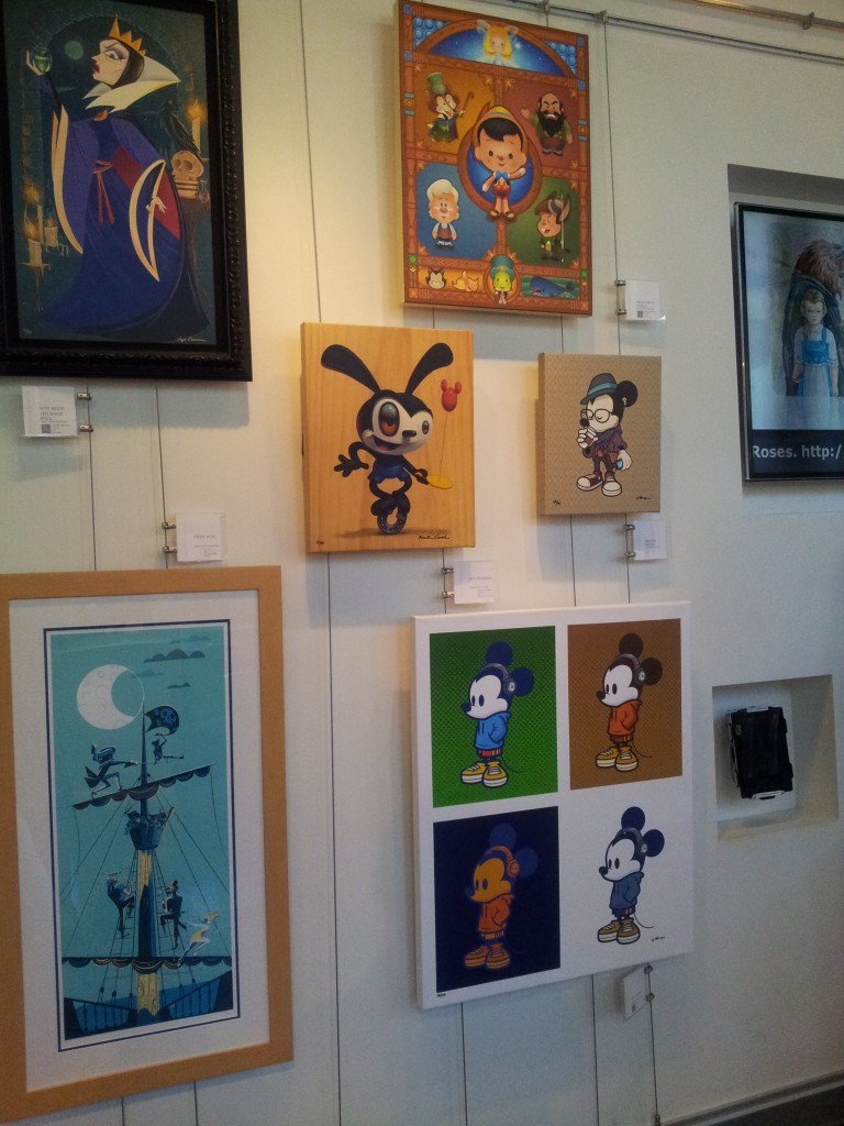 Disney Art Gallery Downtown Disney at Disneyland