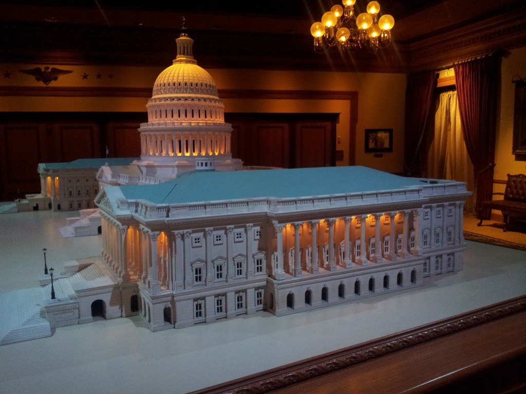 Disneyland Capitol Building Carving