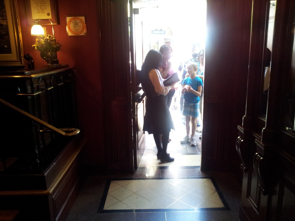 Leaving Club 33 and Going Back into the Disneyland Park