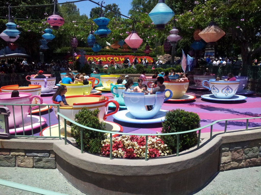 Tea Cups at Disneyland