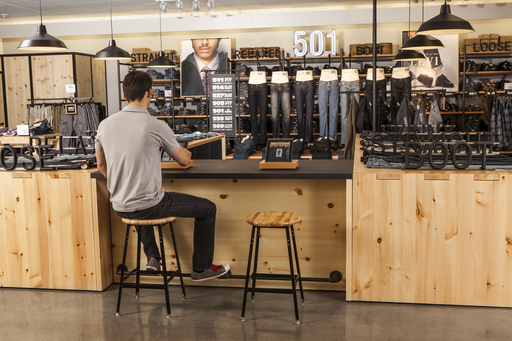The New JC Penney Denim Levi Shop