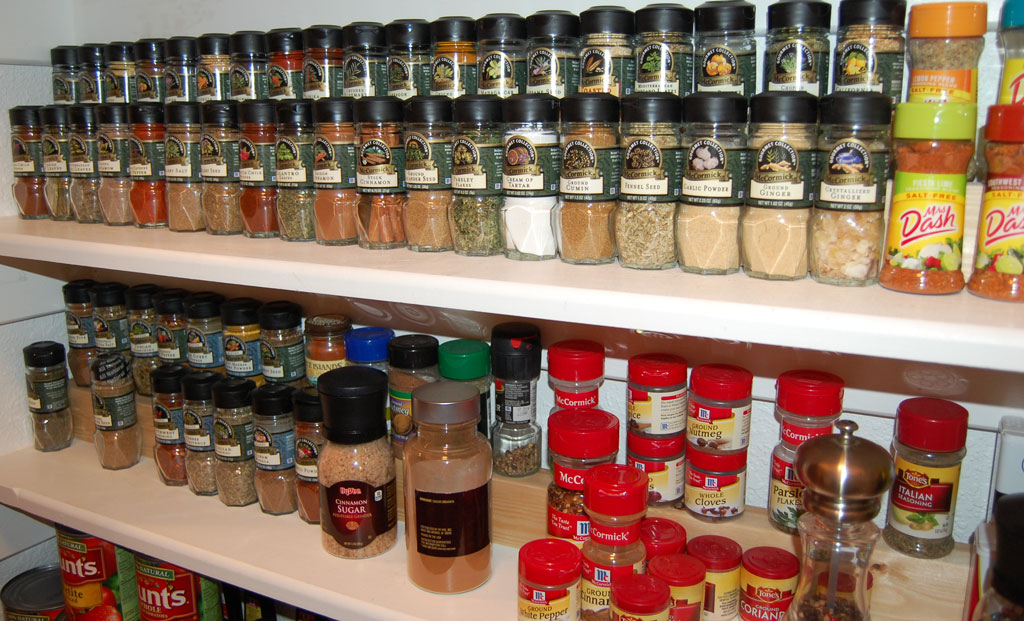 Choosing the Spices for Saag Paneer