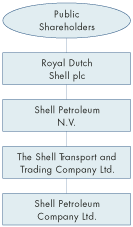 The New Royal Dutch Shell Structure