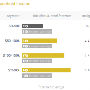 Joshua Kennon Site Income Demographics 2013