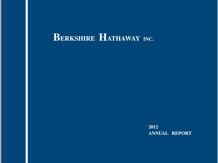 Berkshire Hathaway Annual Report