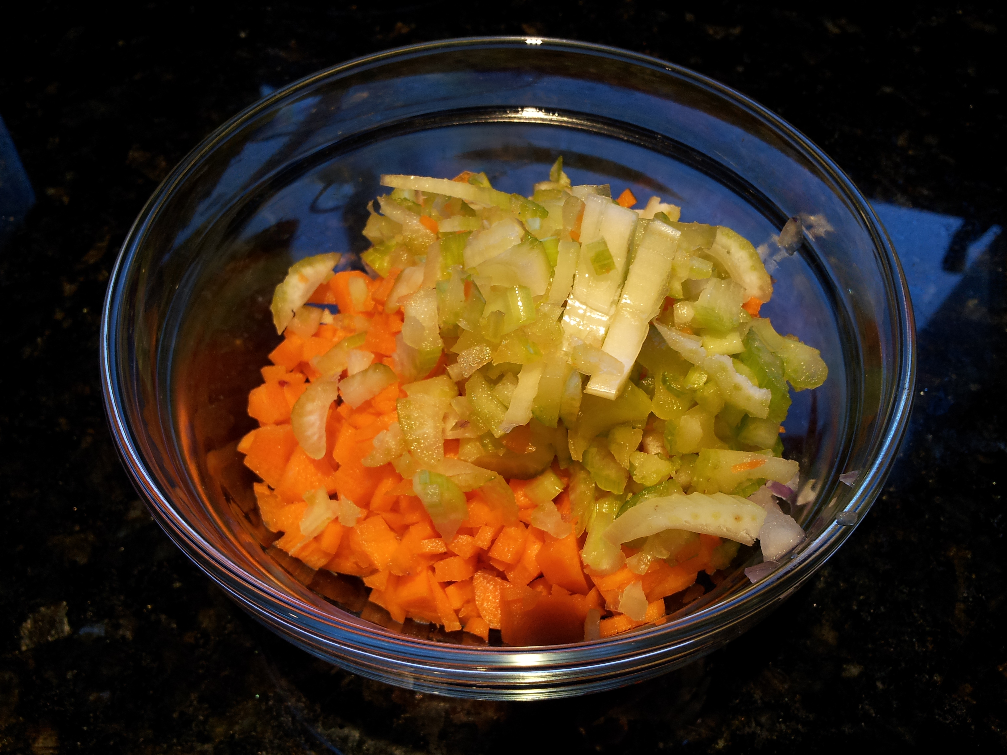 Carrots Celery and Onions