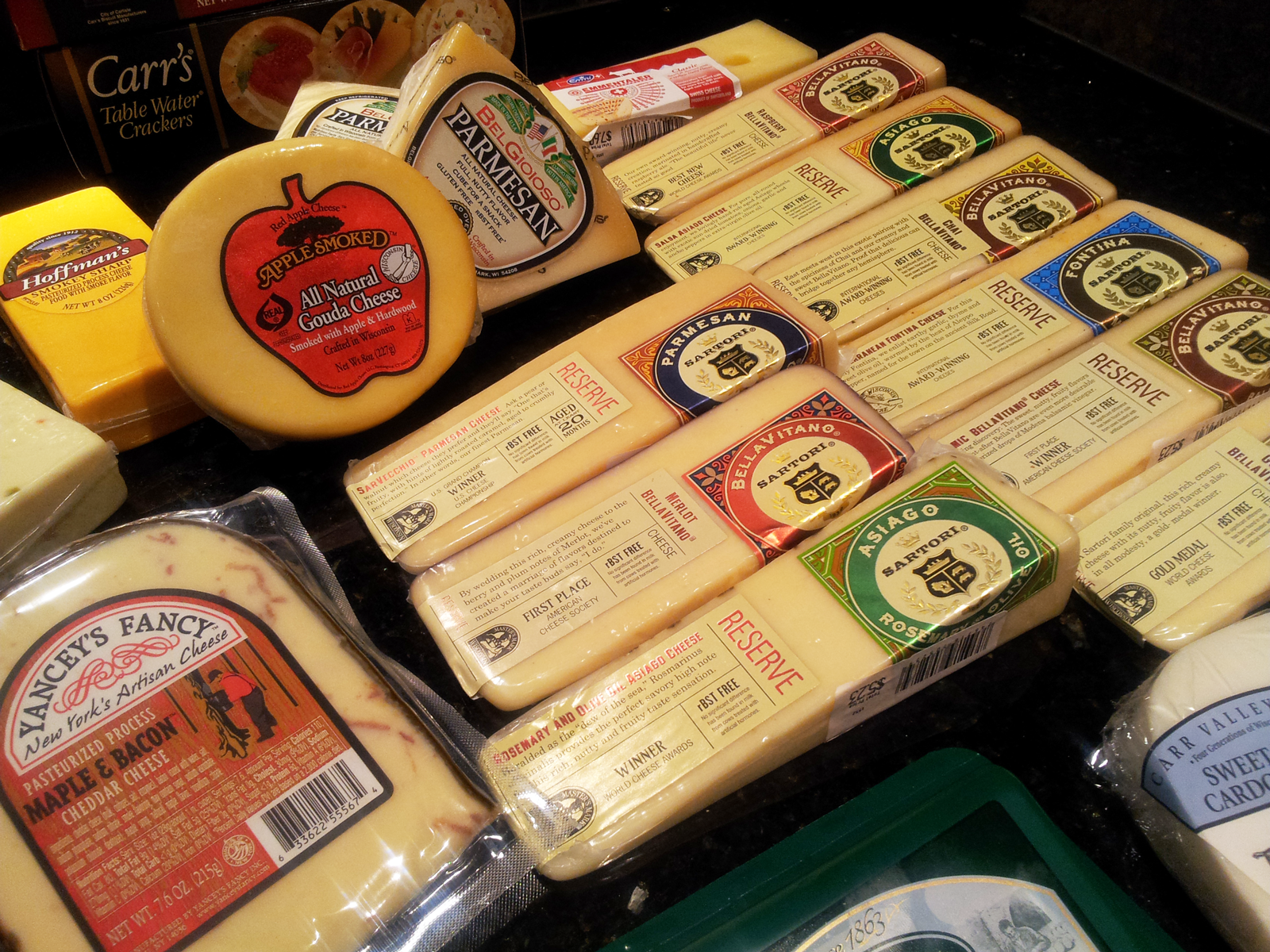 Cheese Boards and Cheese Samples