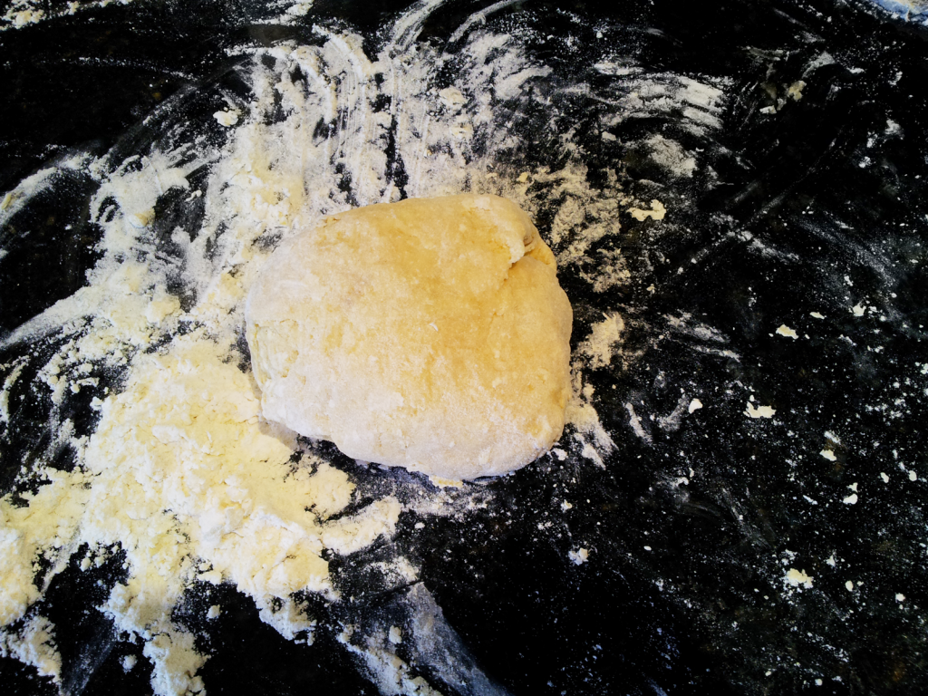 Homemade Fresh Pasta Step 3 Continued - The Pasta Dough Ball