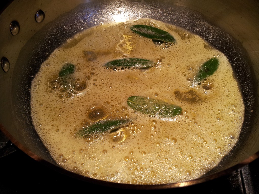 Infusing Sage Into Golden Butter