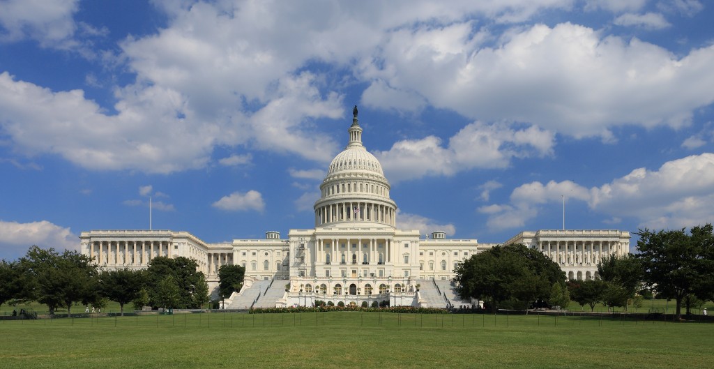 West Side of United States Capitol Building Debt Ceiling Default