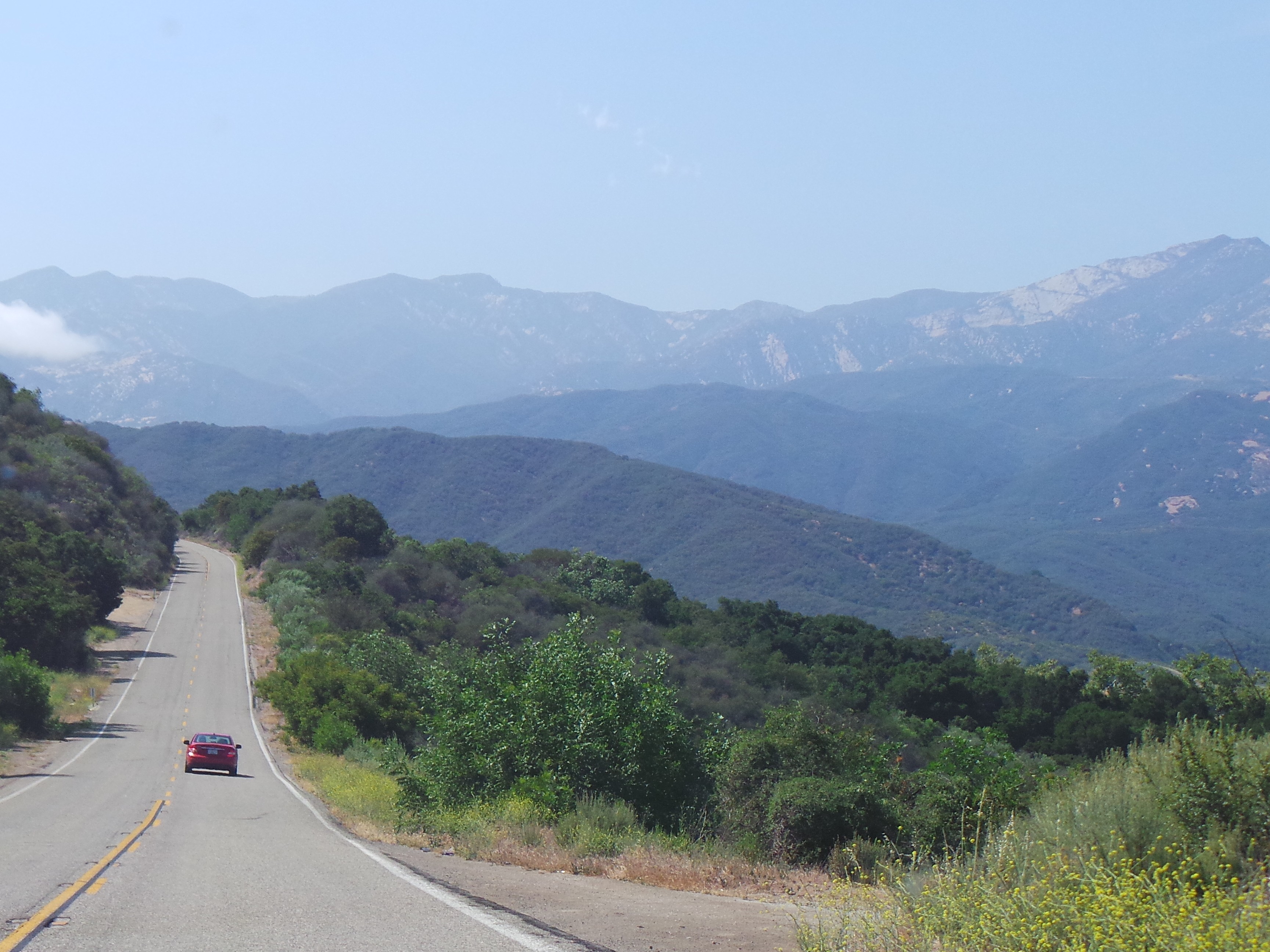 Beautiful Mountains on Way to Ojai Beautiful Mountains on Way to Ojai