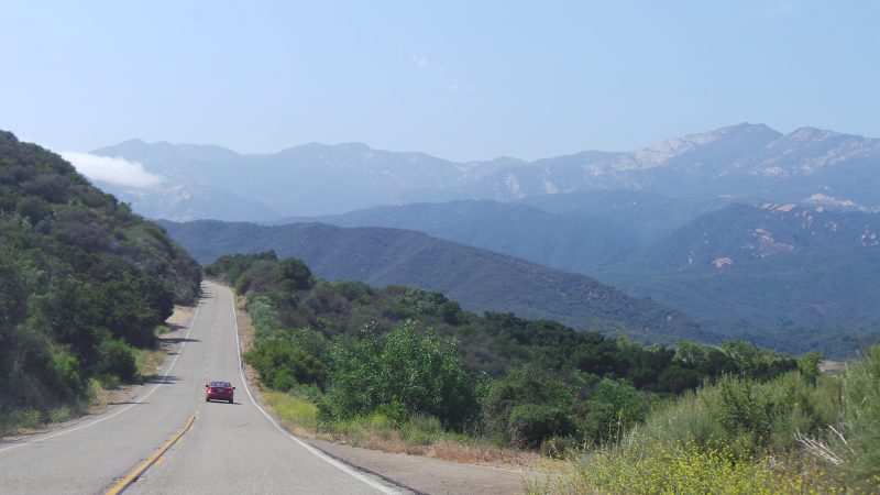 Beautiful Mountains on Way to Ojai