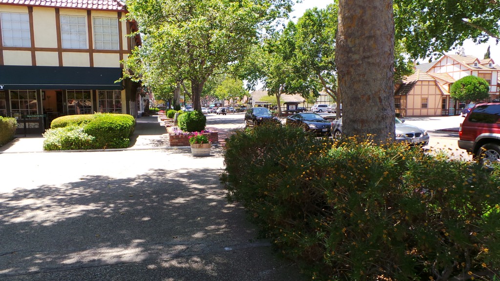 Beautiful Sunlight in Solvang