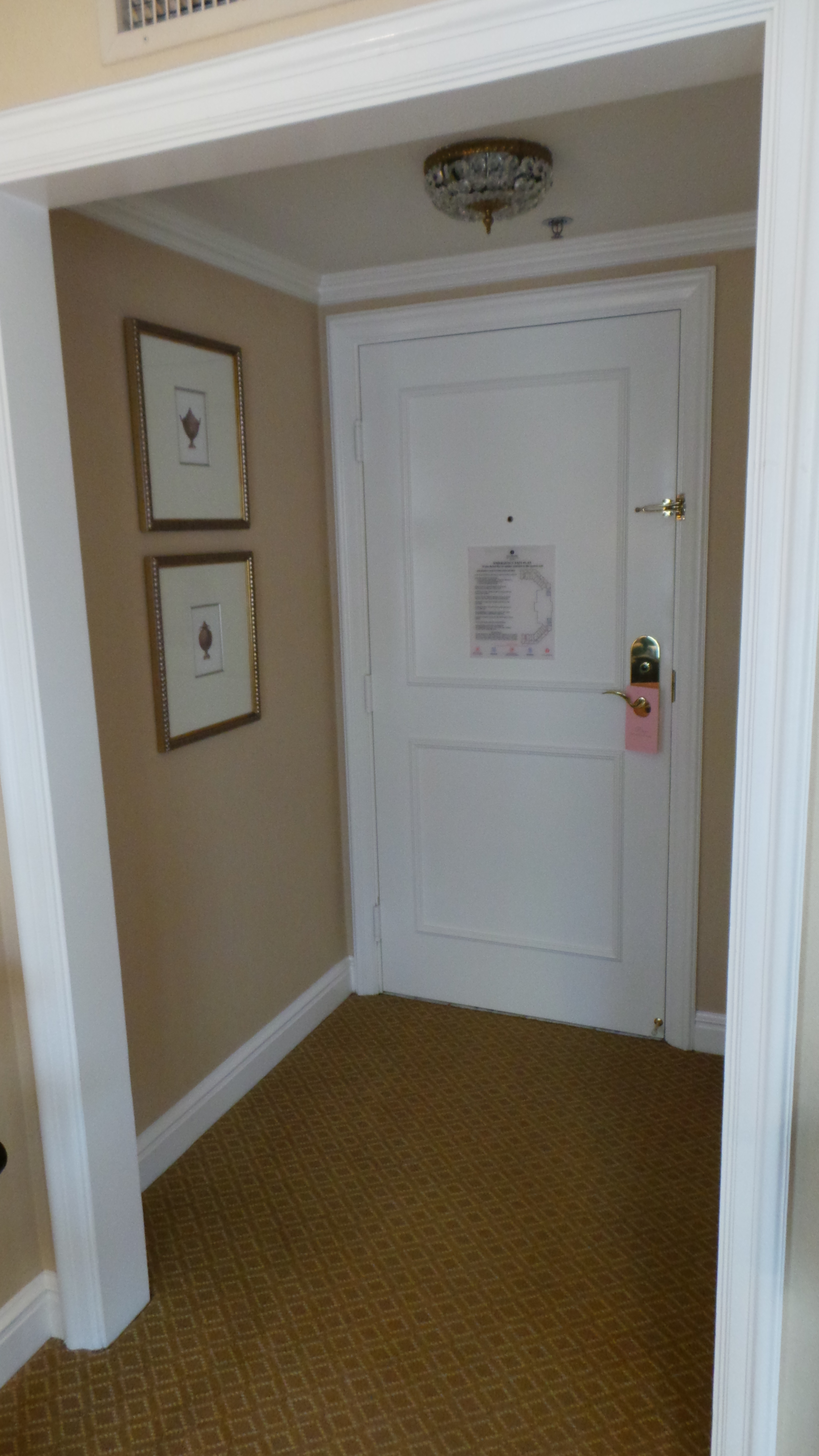 Entry to Room Langham Hotel Huntington Pasadena