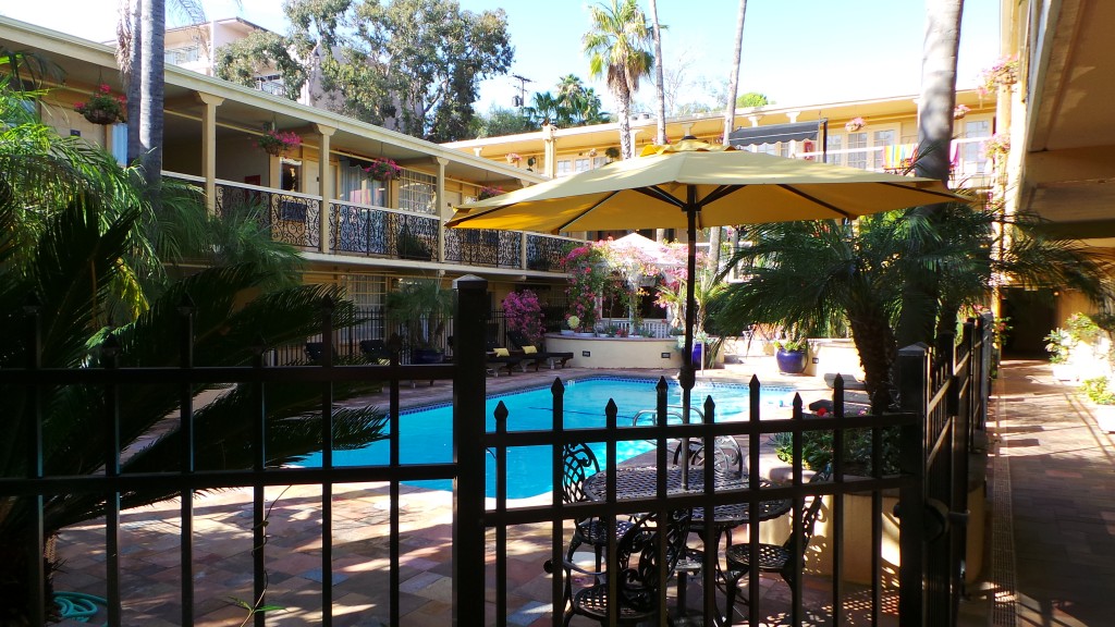 Holiday Inn Laguna Beach Interior Courtyard