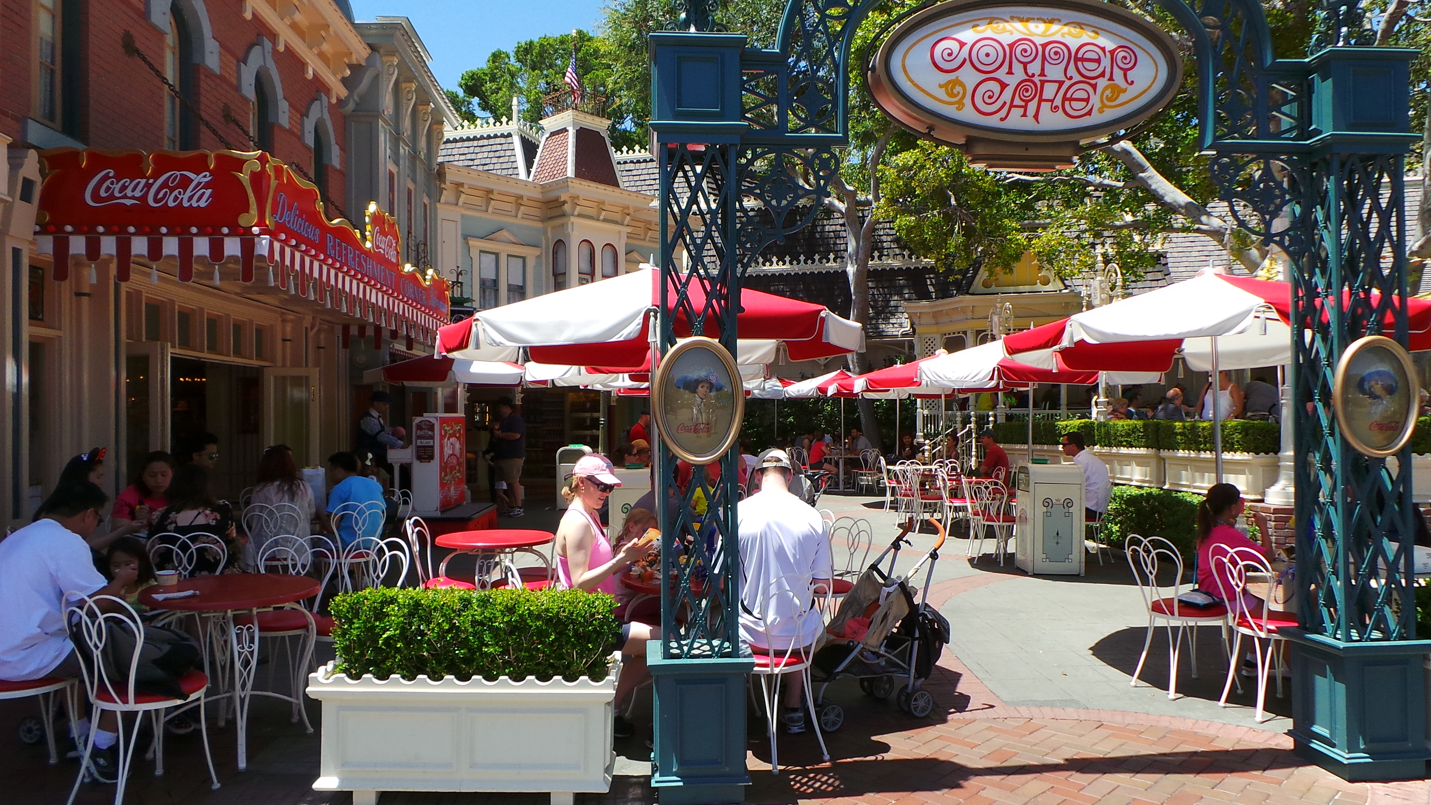Joshua Kennon May 15 2014 Coca-Cola Refreshment Corner Disneyland