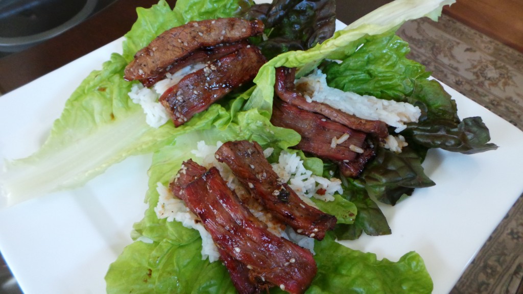 Korean Beef Lettuce Wraps