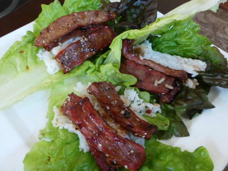 Korean Beef Lettuce Wraps