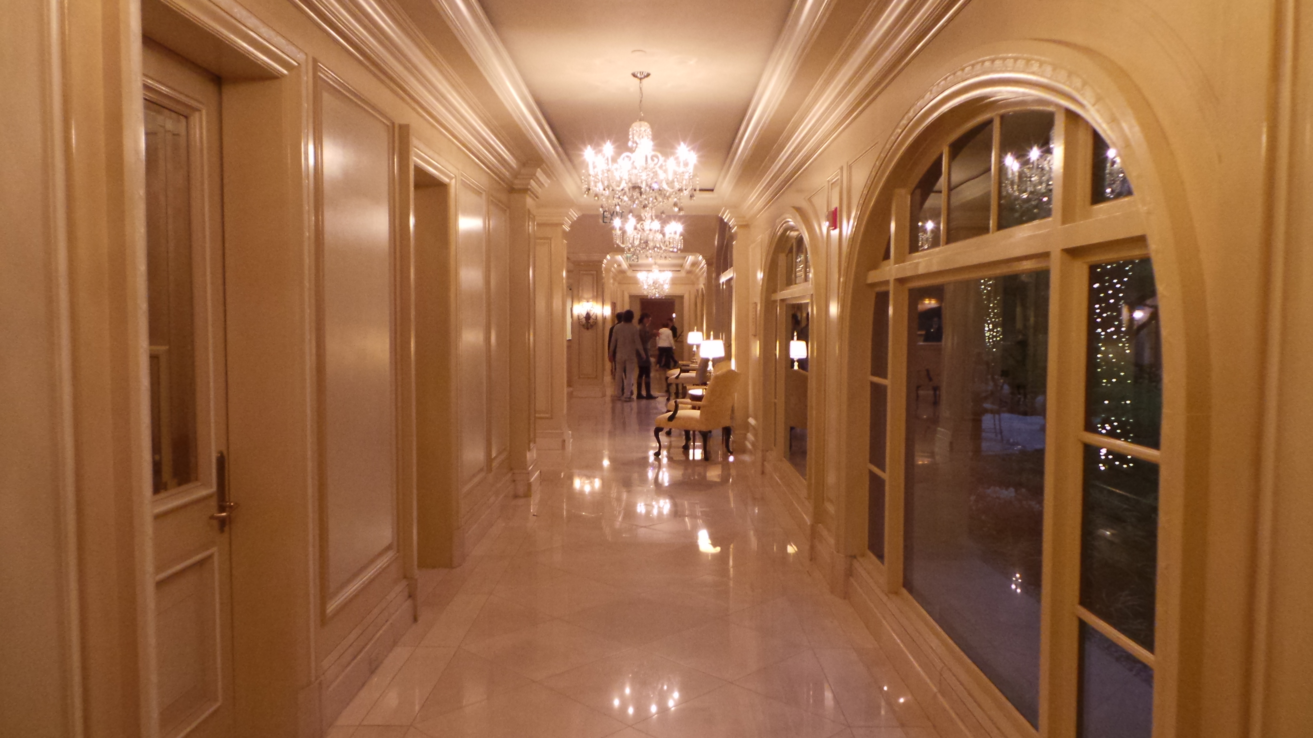 Lobby Hallway The Langham Huntington Hotel in Pasadena California