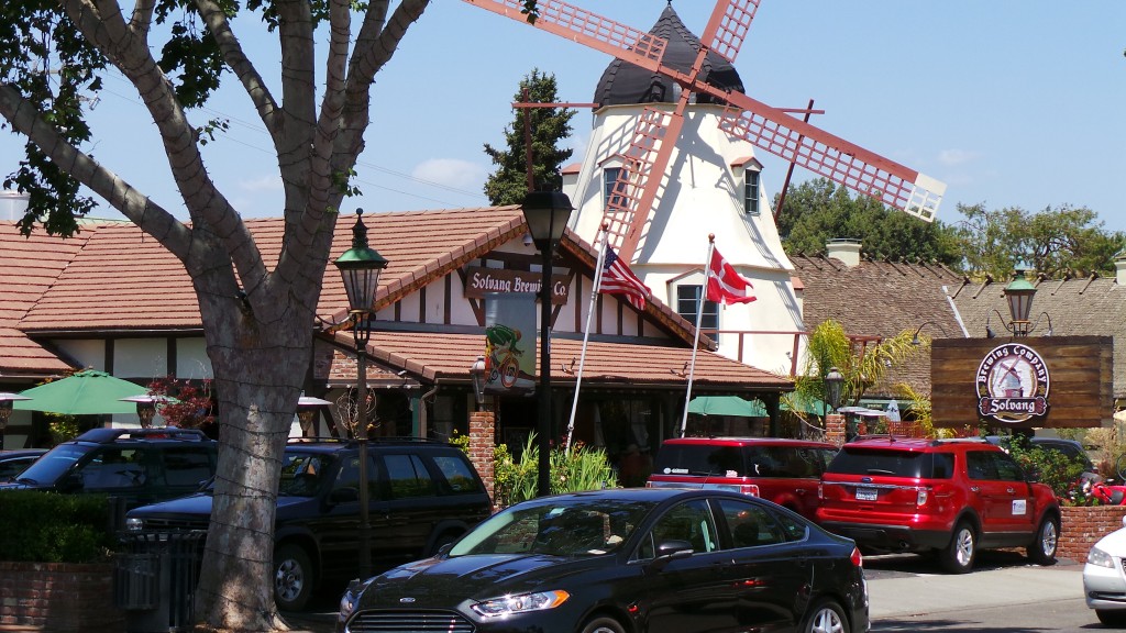 Solvang Brewing Company with Windmill