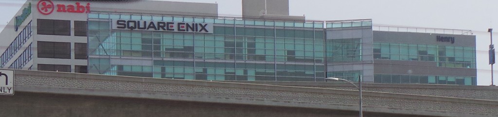 Square Enix Building Top