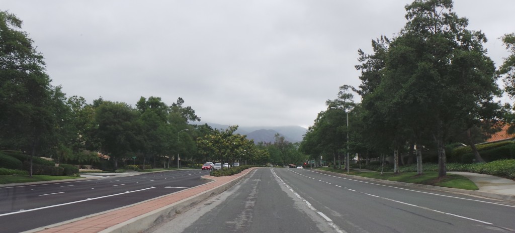 Street in Rancho Santa Margarita