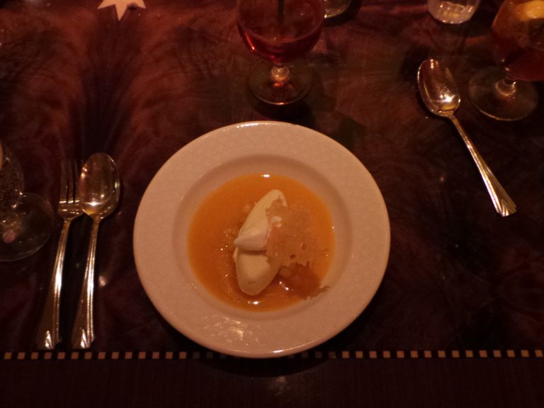 Summer Pineapple Coconut Semifreddo Carthay Circle Disneyland