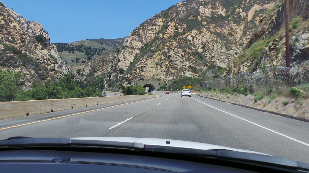 Tiny Tunnel on Way to Solvang