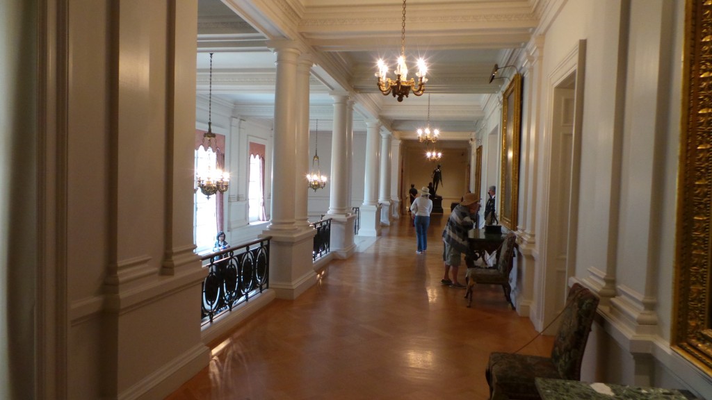 Upstairs Hallway Pasadena Huntington Mansion