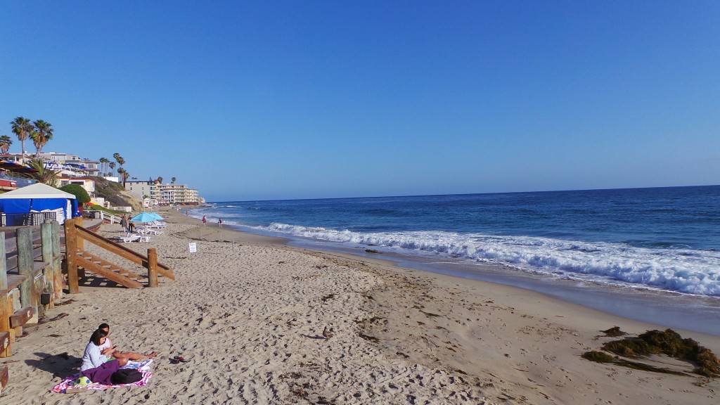 View from Left When Standing at Railing Laguna Beach California