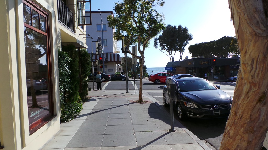 Walking Back Down to Ocean to the Left Laguna Beach California