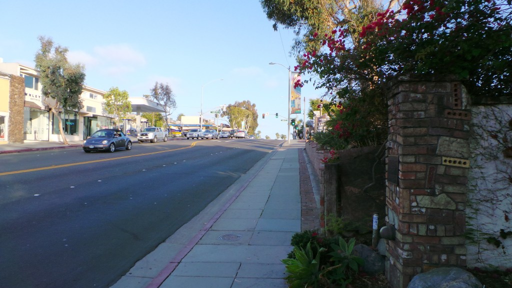 Walking Back to Hotel When Another Alley on Right Laguna Beach