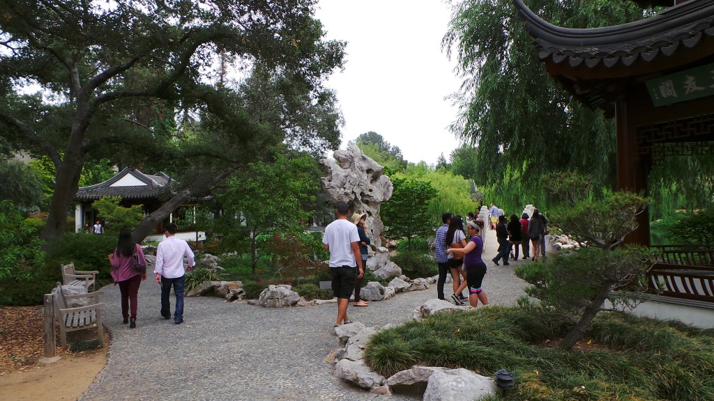 Walking the Chinese Garden in Pasadena Huntington