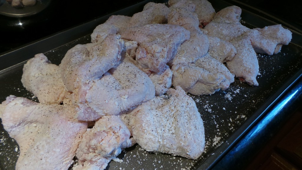 Battered Korean Chicken Korean Chicken Dakgangjeong Before Frying