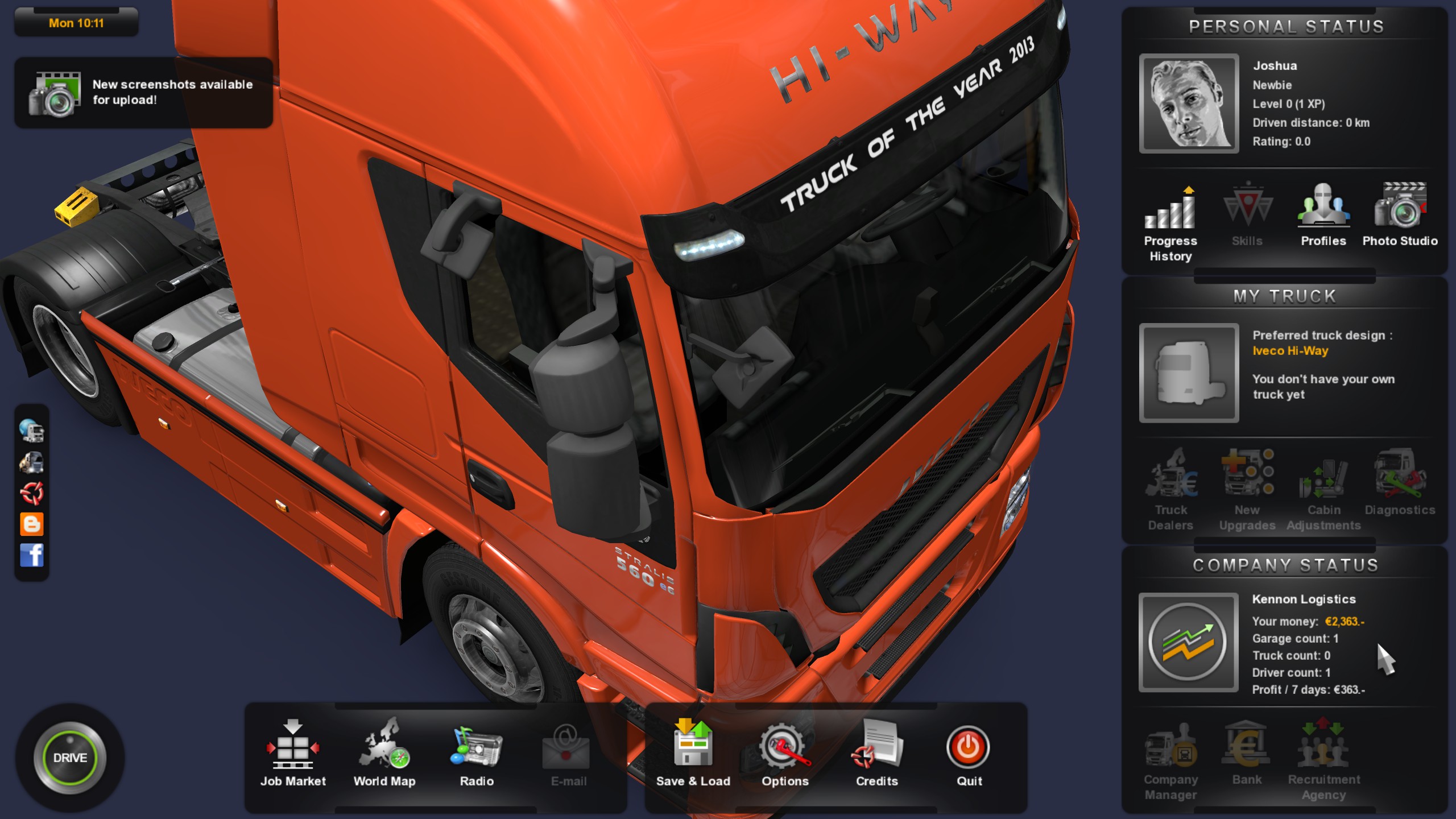 Eurotruck Simulator 2 Orange 1