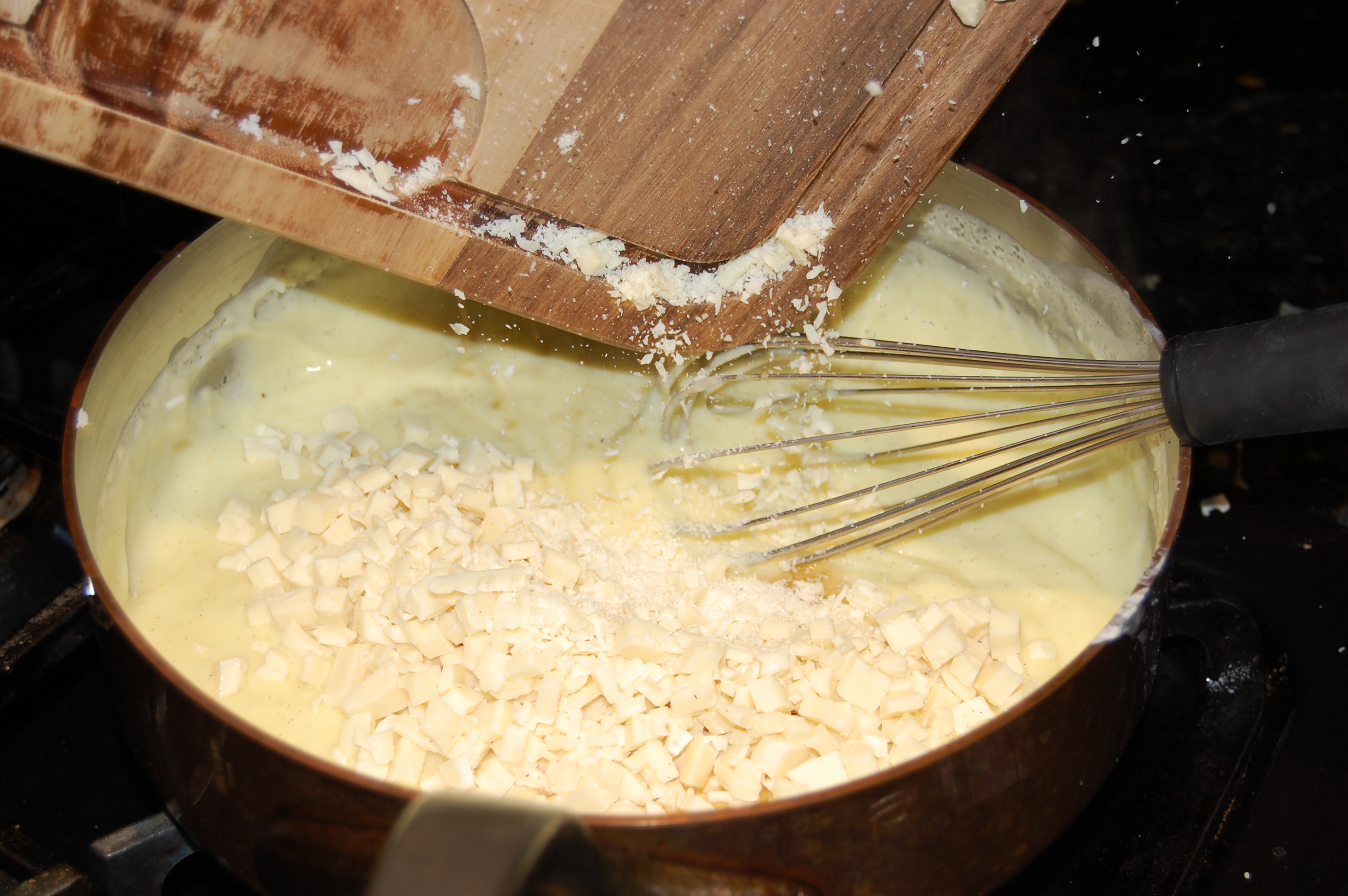 Add Amaretto and White Chocolate to Cream Pie