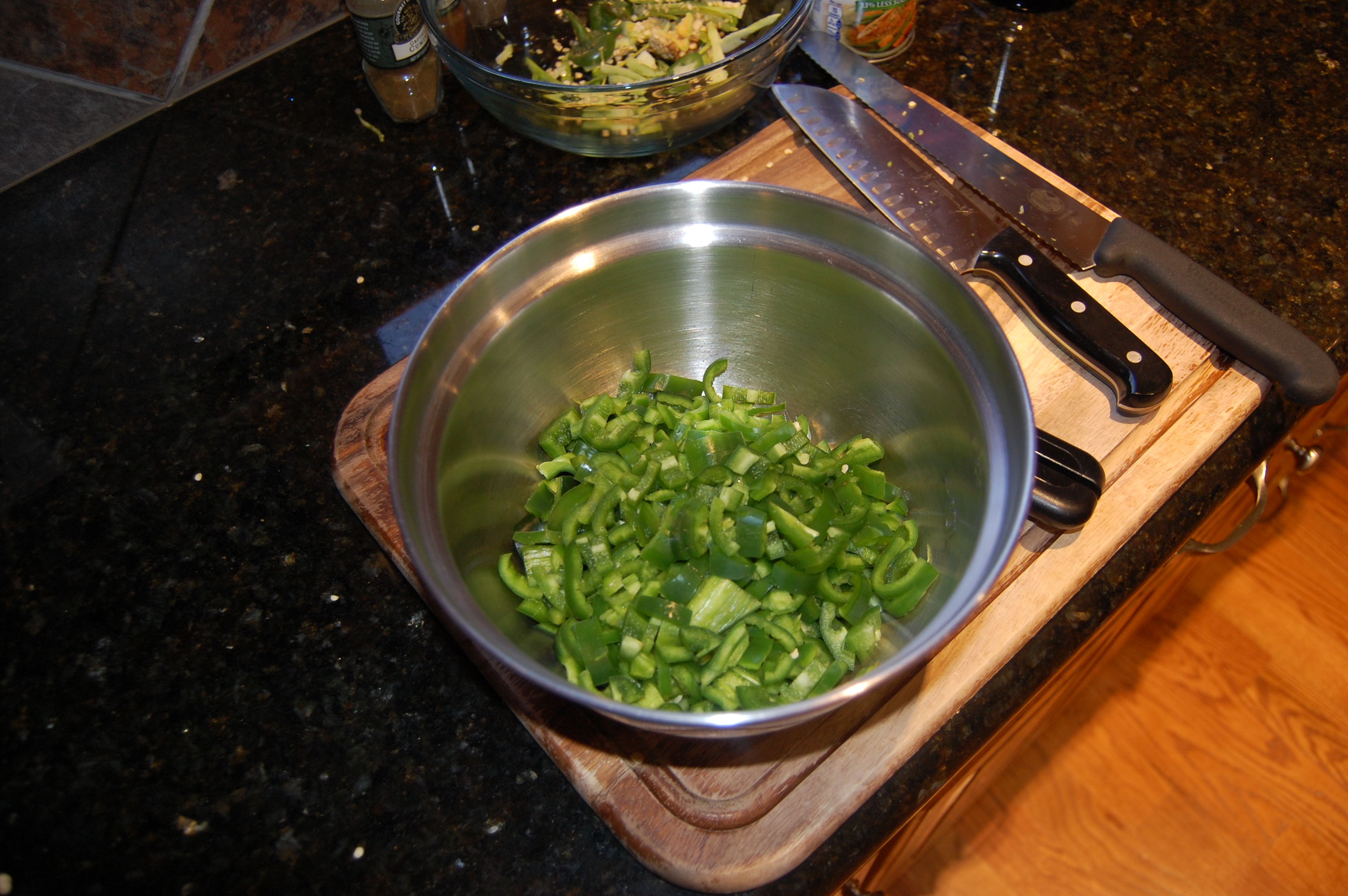 Bowl of Chili Peppers for White Chicken Chili Recipe