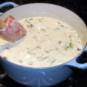 White Chicken Chili Recipe Ready to Serve