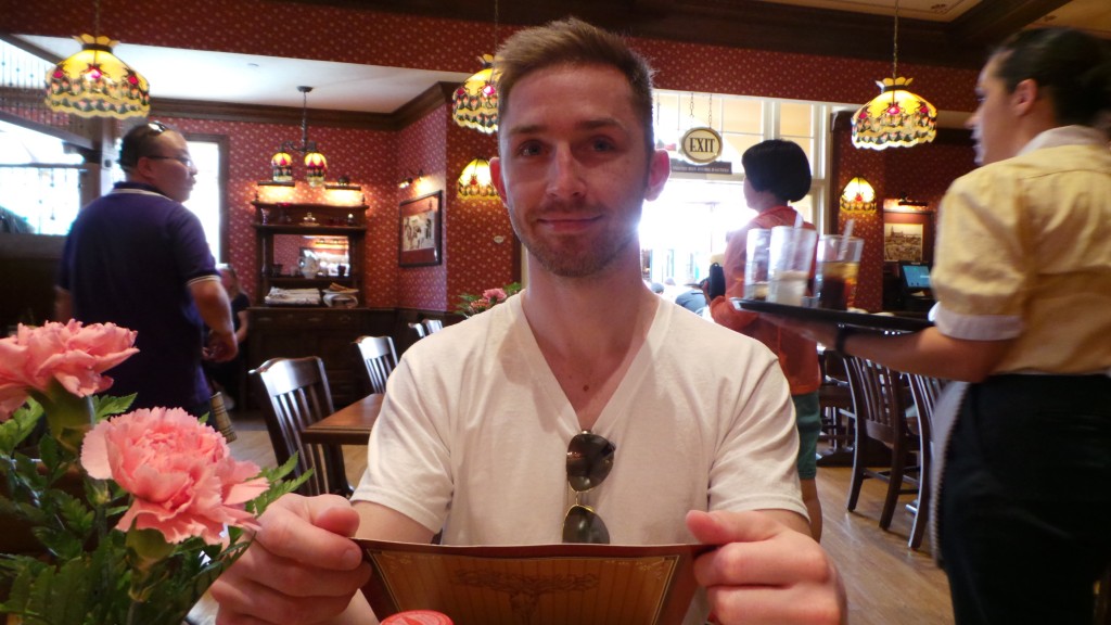 Aaron Carnation Cafe Disneyland
