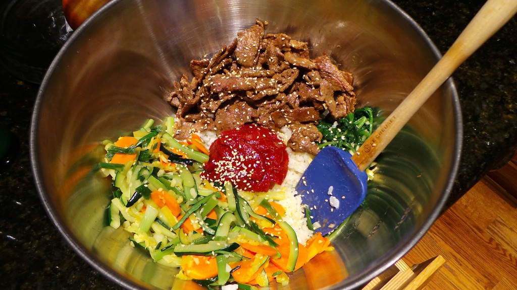 Joshua Kennon Assembling Bibimbap