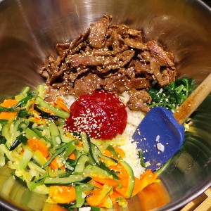 Joshua Kennon Assembling Bibimbap